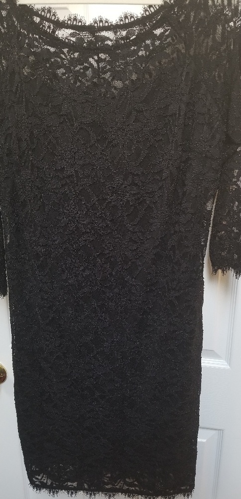 Lace all Black dress